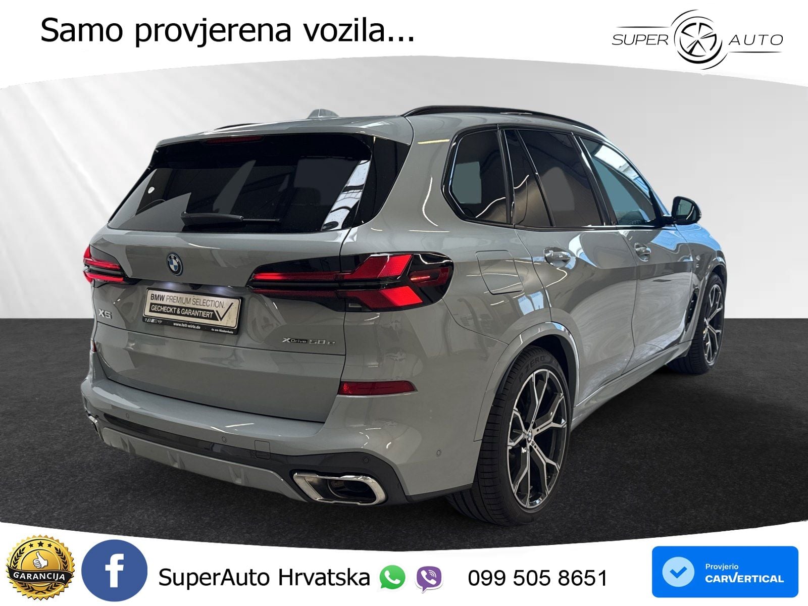 BMW X5 50e (489 KS) xDrive Steptronic M Sport LED+GR SJED+ACC