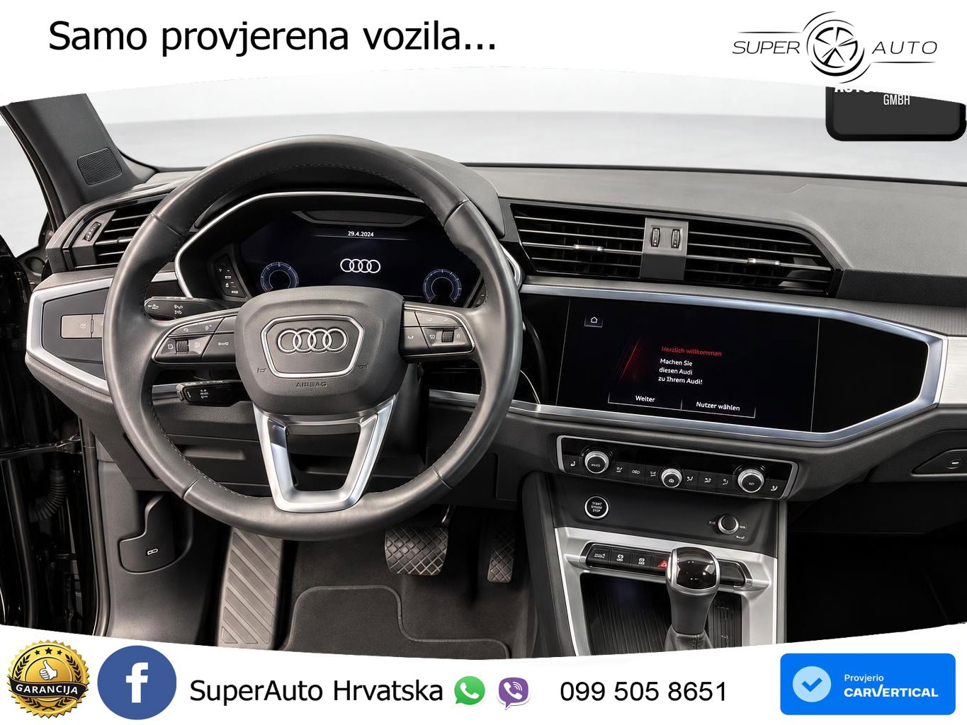 Audi Q3 35 TDI (150 KS) S tronic advanced LED+GR SJED+ACC