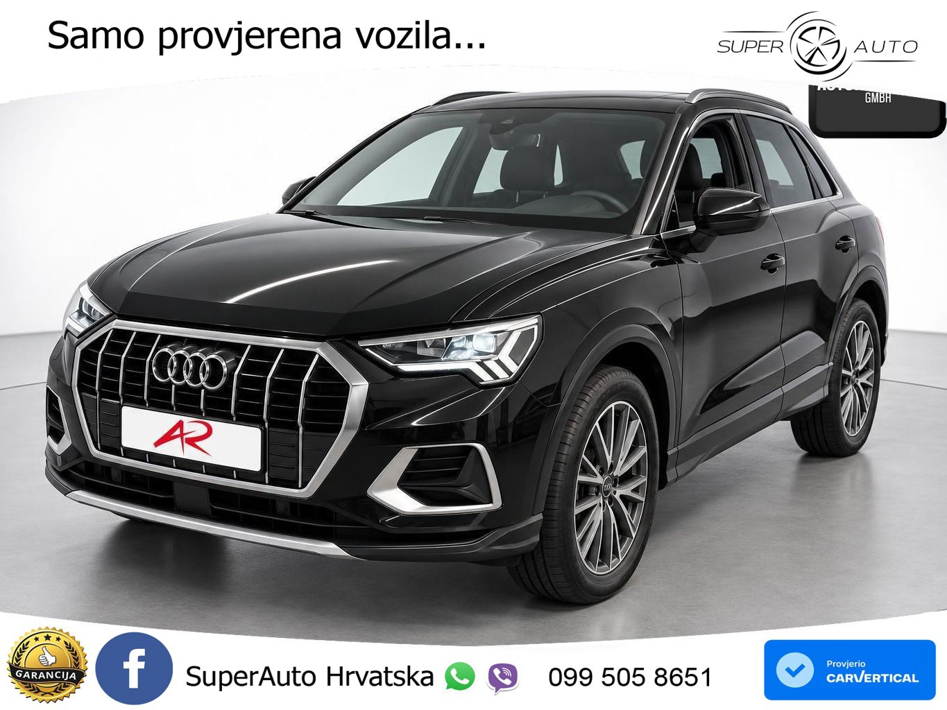 Audi Q3 35 TDI (150 KS) S tronic advanced LED+GR SJED+ACC