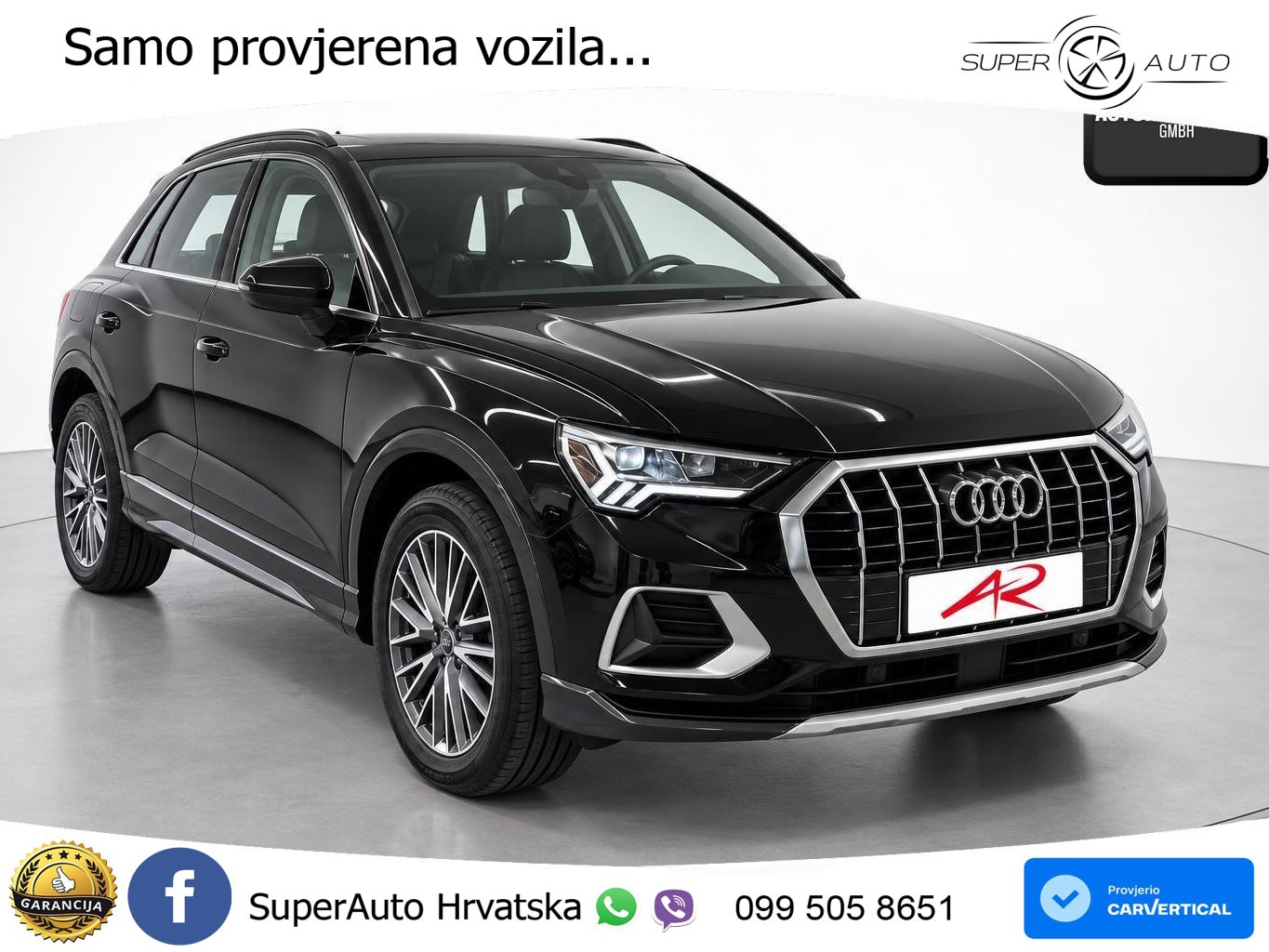 Audi Q3 35 TDI (150 KS) S tronic advanced LED+GR SJED+ACC