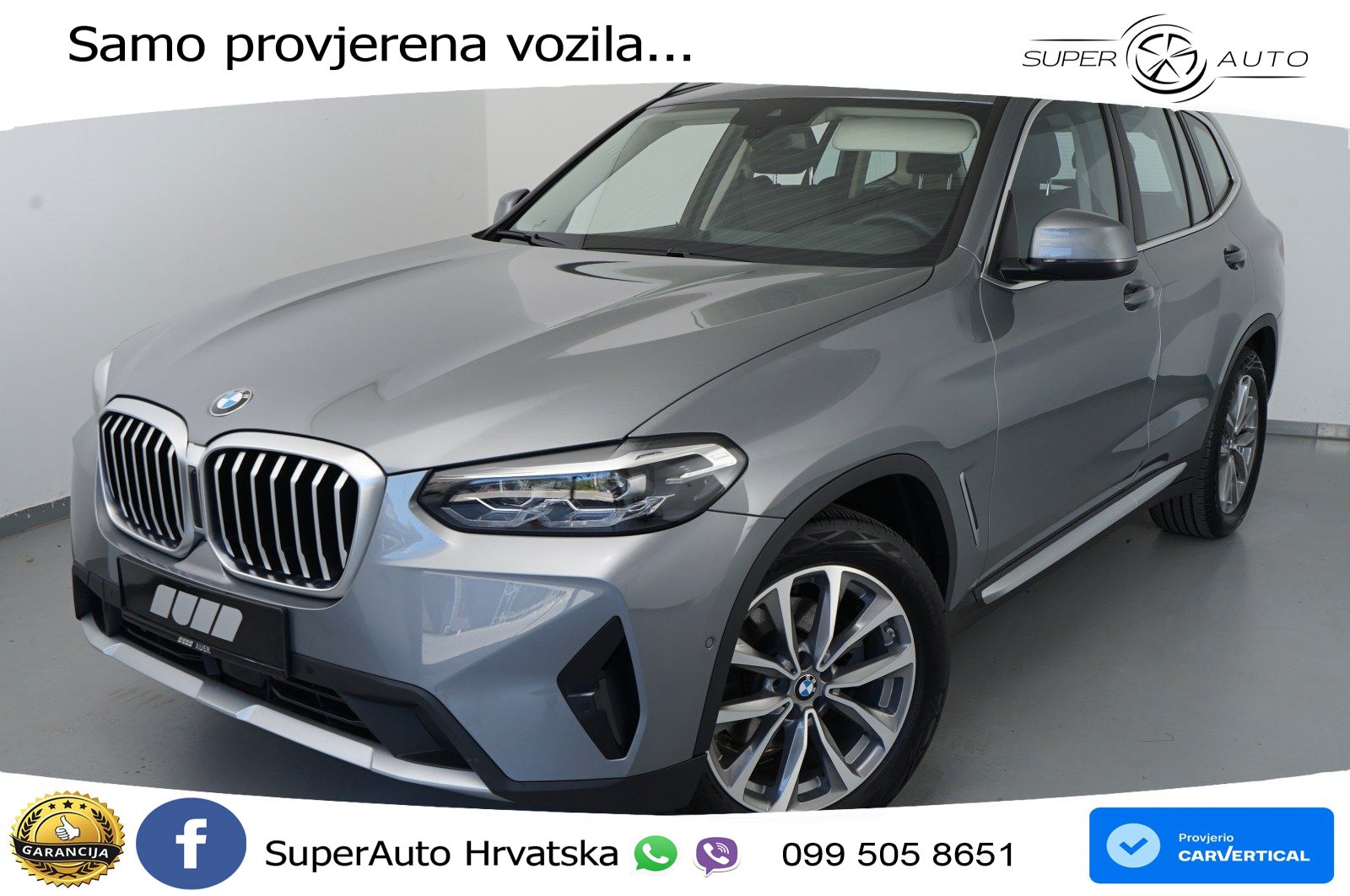 BMW X3 20d xDrive Steptronic LED+GR SJED+ACC