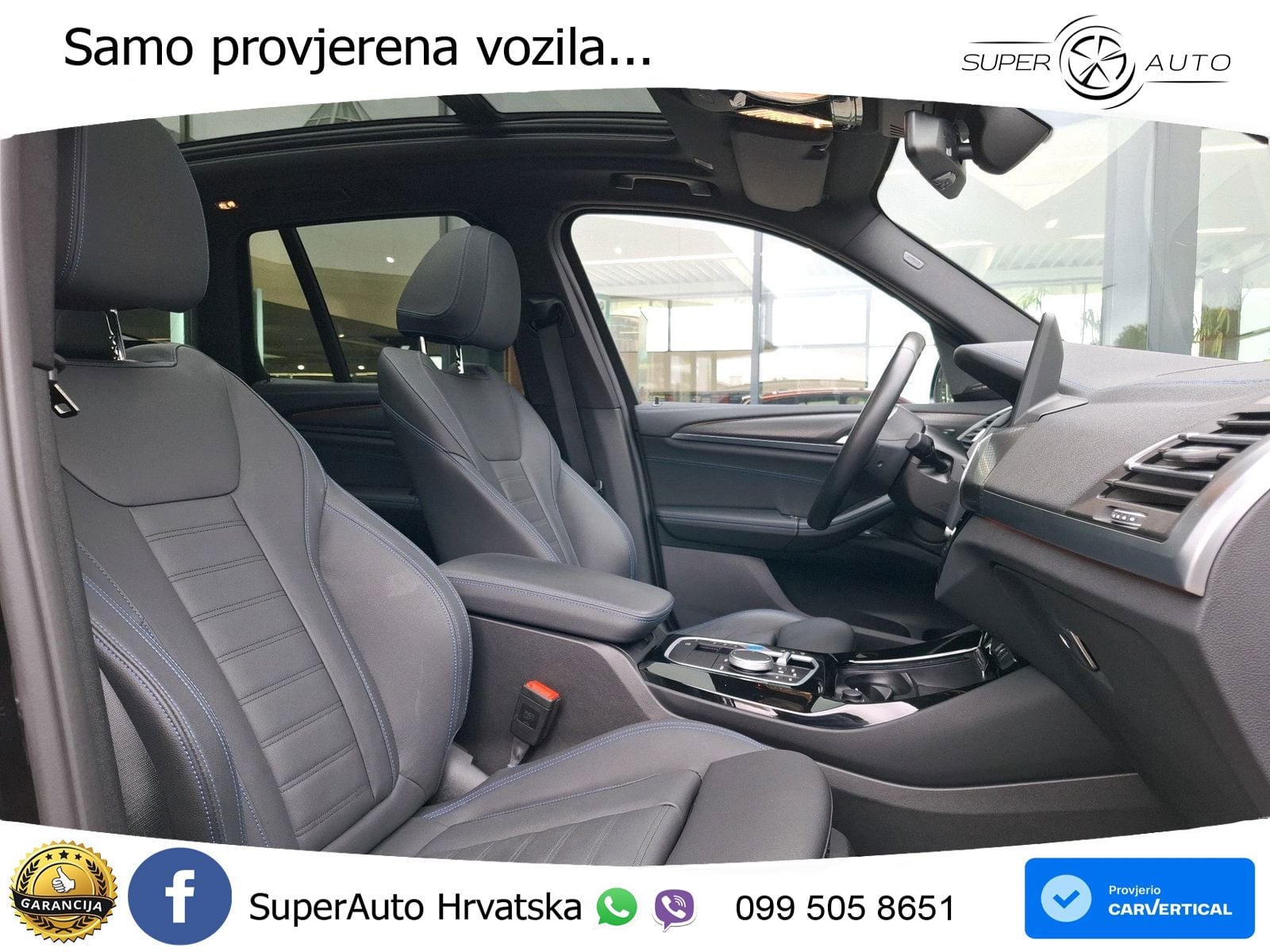 BMW iX3 80 kWh (286 KS) ACC+HEAD+GR SJED+360+PANO