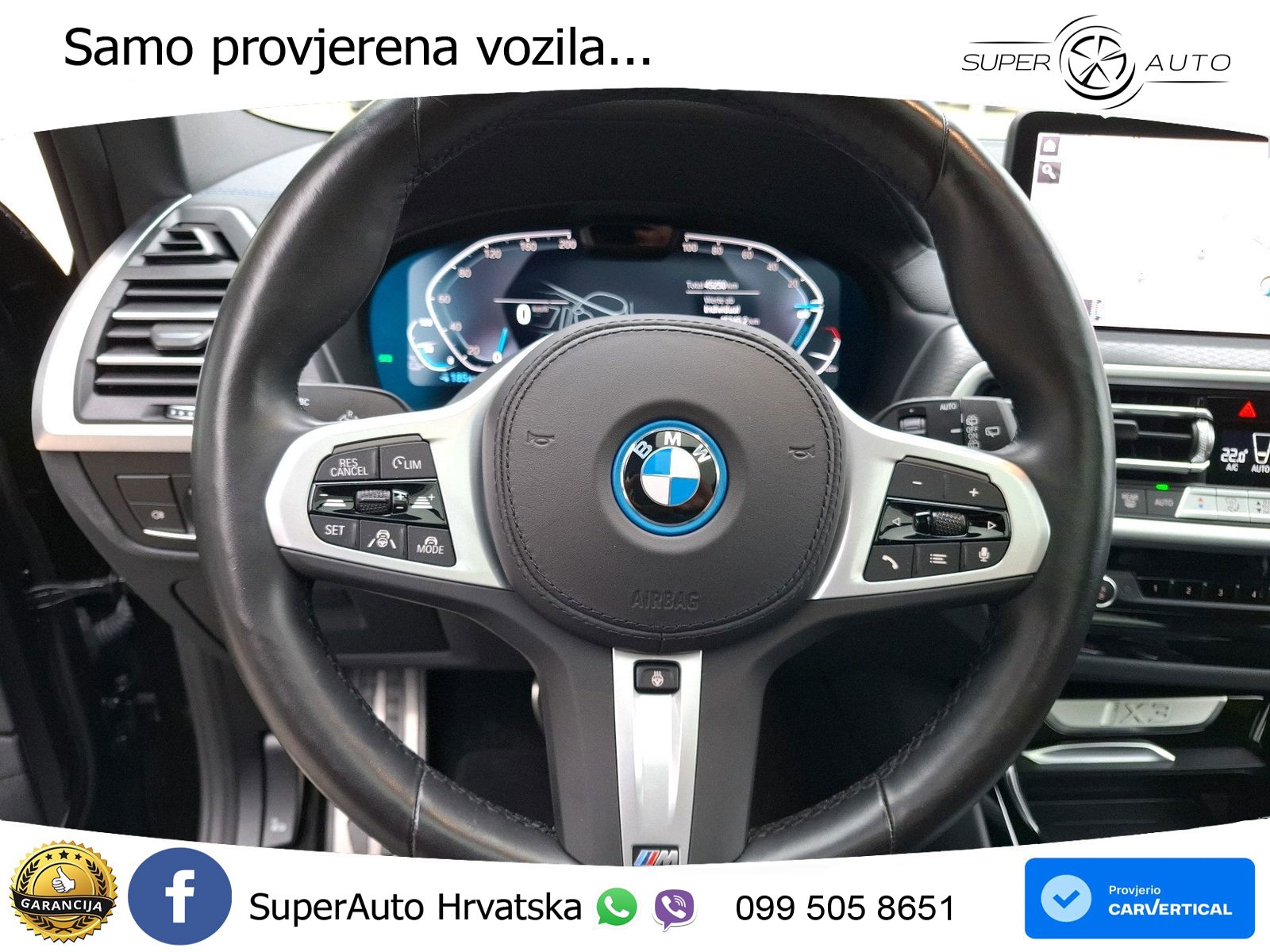 BMW iX3 80 kWh (286 KS) ACC+HEAD+GR SJED+360+PANO