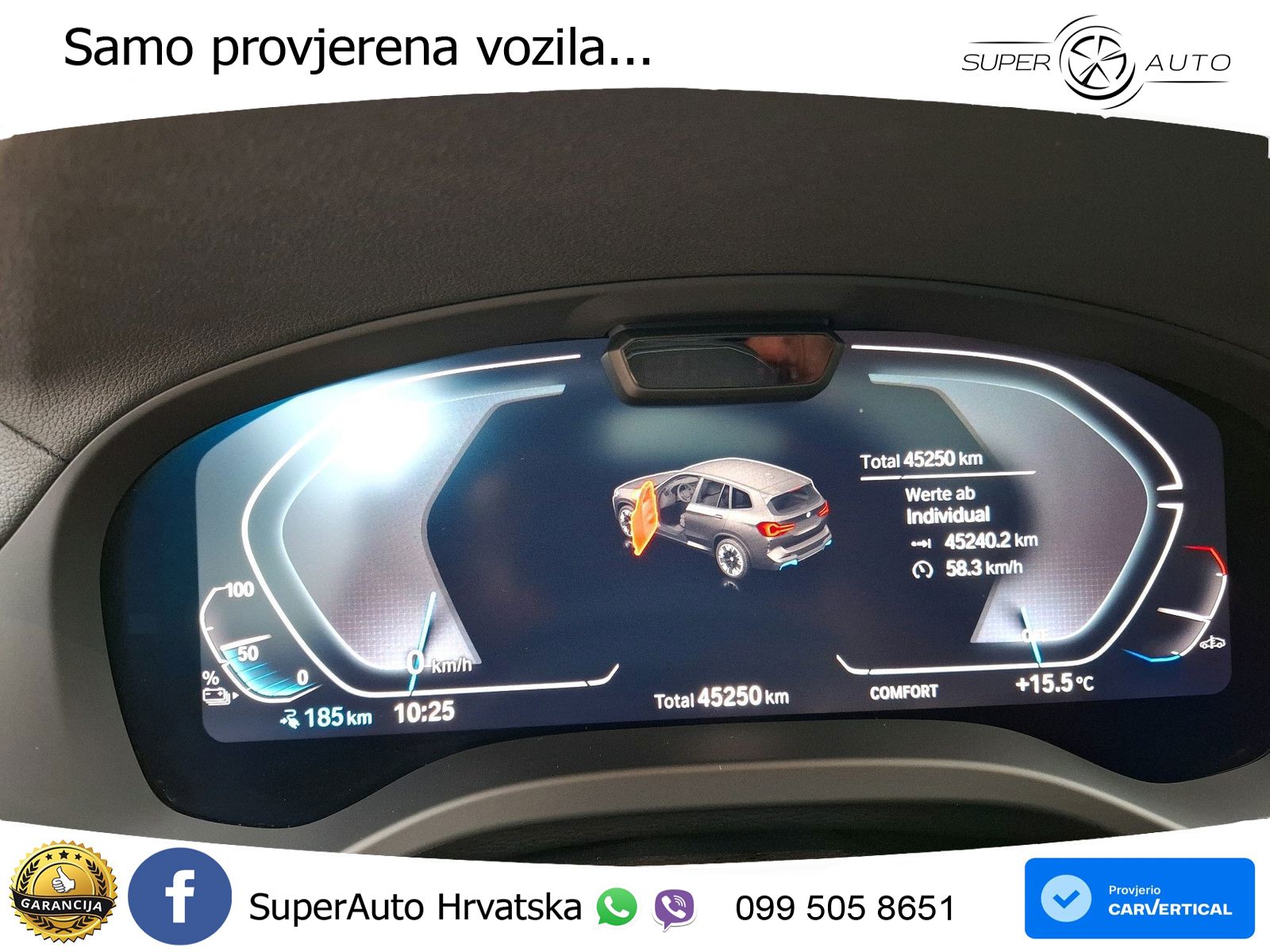 BMW iX3 80 kWh (286 KS) ACC+HEAD+GR SJED+360+PANO