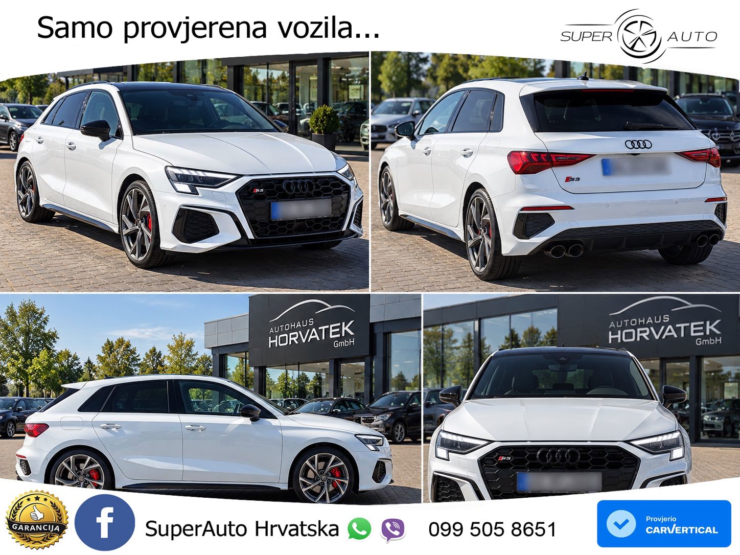 Audi S3 2.0 TFSI (310 KS) quattro S tronic LED+GR SJED+ACC