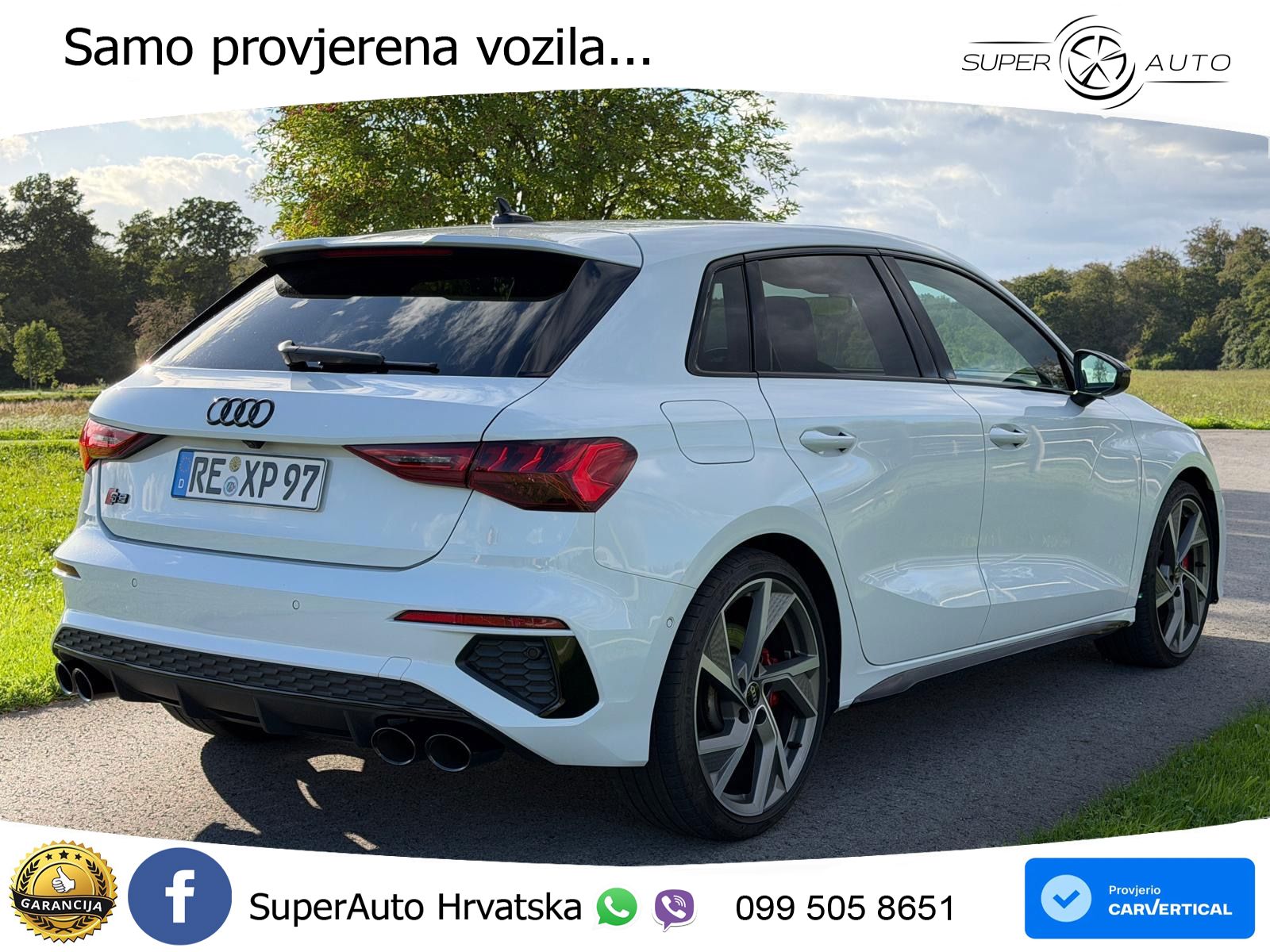 Audi S3 2.0 TFSI (310 KS) quattro S tronic LED+GR SJED+ACC