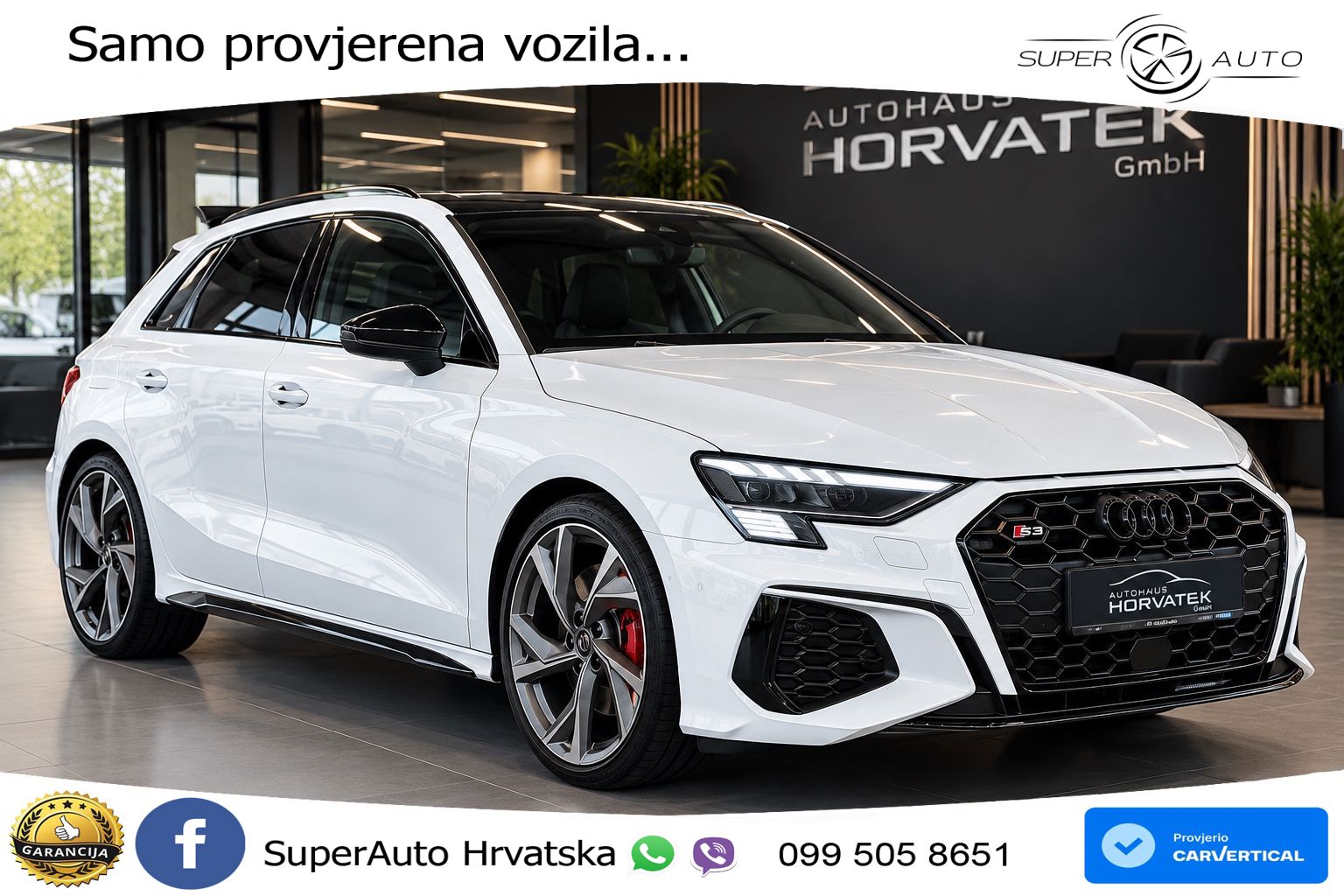 Audi S3 2.0 TFSI (310 KS) quattro S tronic LED+GR SJED+ACC