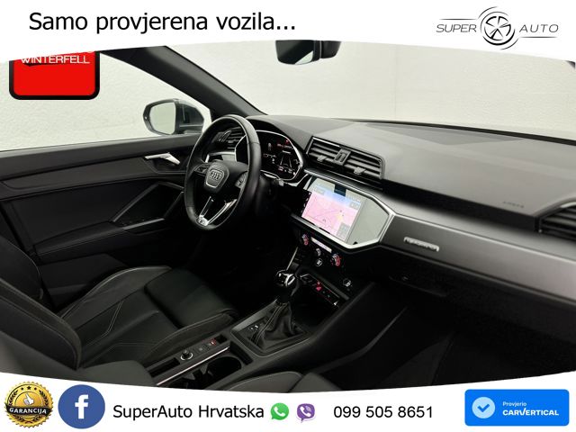 Audi Q3 40 TDI (200 KS) quattro S tronic S line ACC+GR SJED+360+PANO