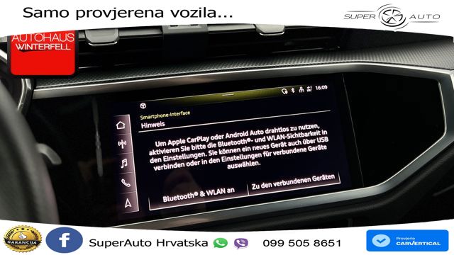 Audi Q3 40 TDI (200 KS) quattro S tronic S line ACC+GR SJED+360+PANO
