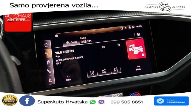 Audi Q3 40 TDI (200 KS) quattro S tronic S line ACC+GR SJED+360+PANO