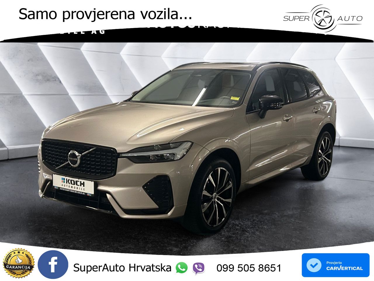 Volvo XC60 B4 Diesel FWD Geartronic LED+GR SJED+ACC
