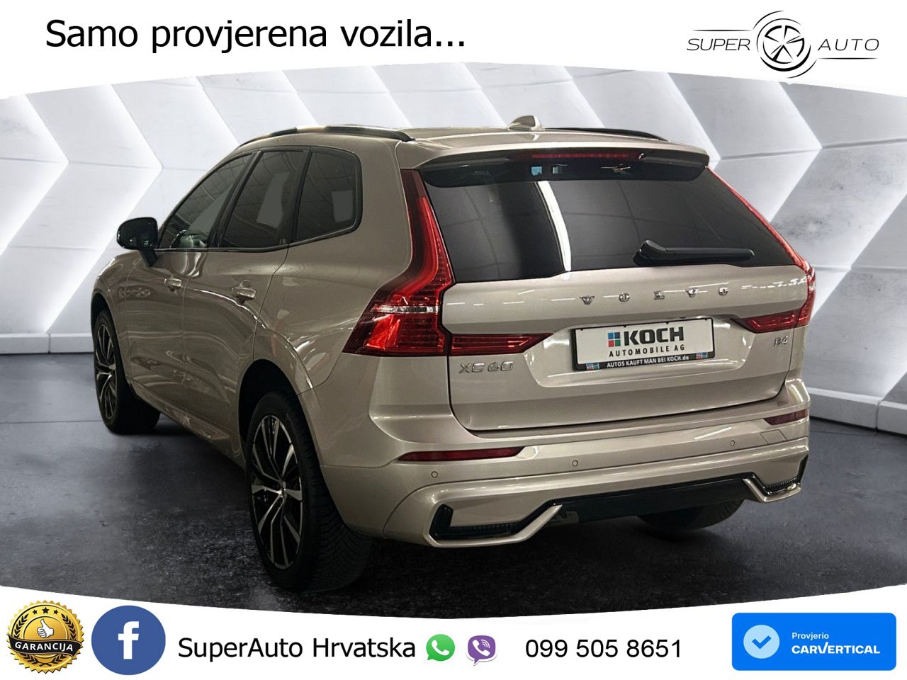 Volvo XC60 B4 Diesel FWD Geartronic LED+GR SJED+ACC