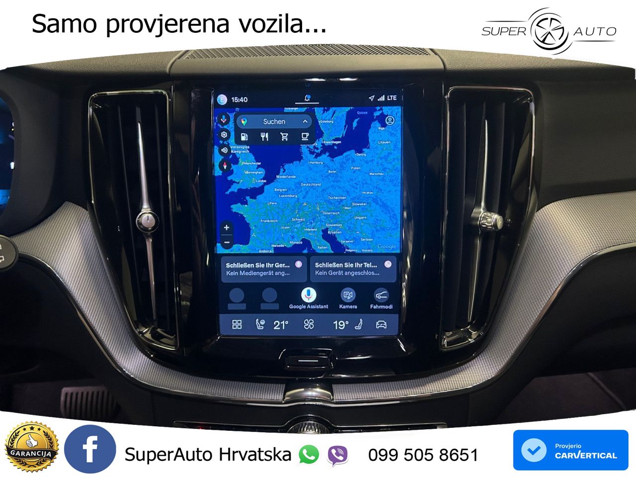 Volvo XC60 B4 Diesel FWD Geartronic LED+GR SJED+ACC