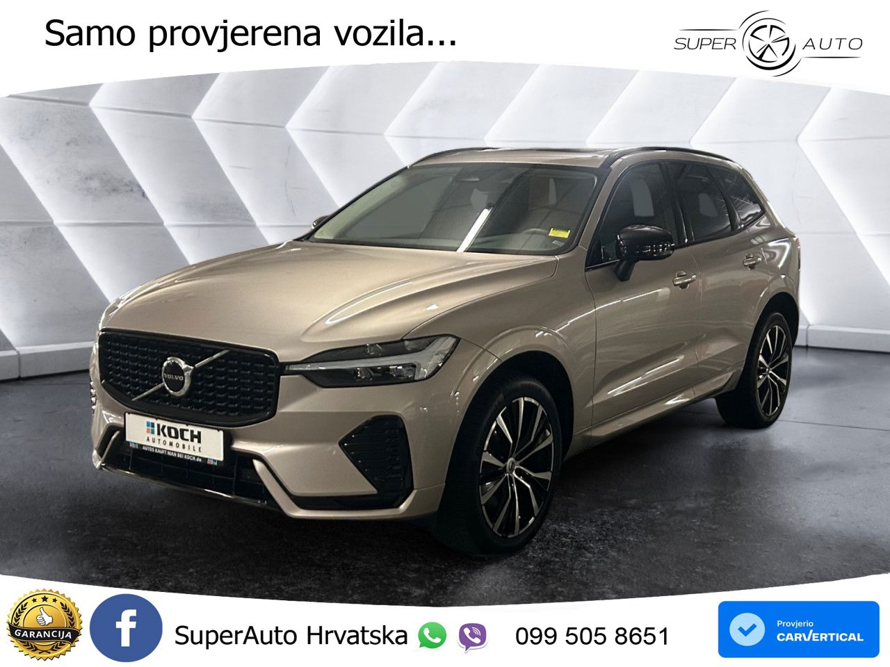 Volvo XC60 B4 Diesel FWD Geartronic LED+GR SJED+ACC
