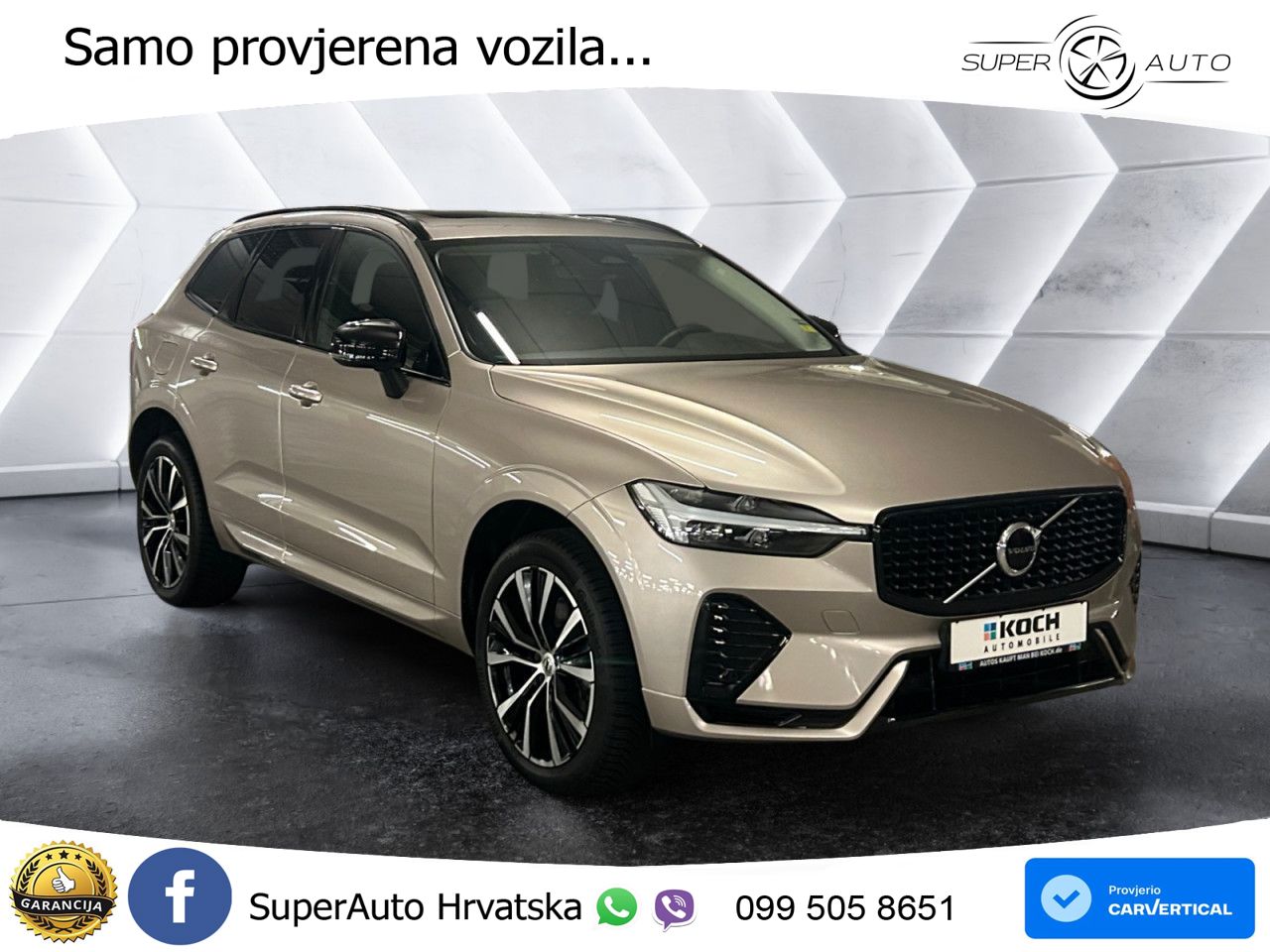Volvo XC60 B4 Diesel FWD Geartronic LED+GR SJED+ACC