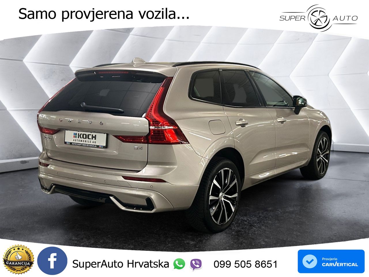 Volvo XC60 B4 Diesel FWD Geartronic LED+GR SJED+ACC