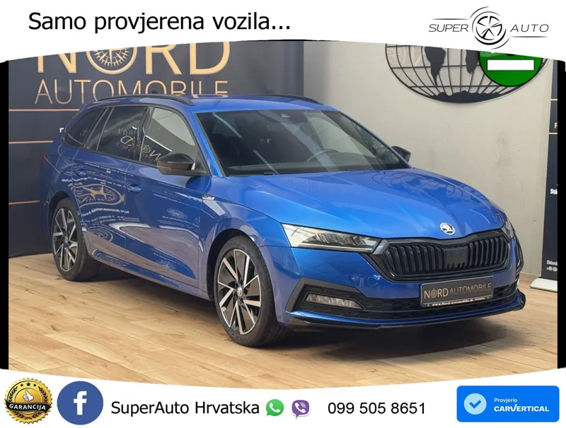 Škoda Octavia Combi 2.0 TDI (150 KS) DSG SportLine LED+GR SJED+ACC