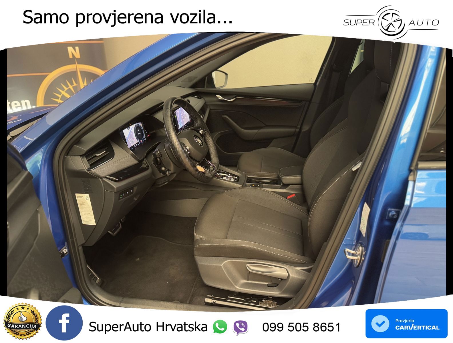 Škoda Octavia Combi 2.0 TDI (150 KS) DSG SportLine LED+GR SJED+ACC