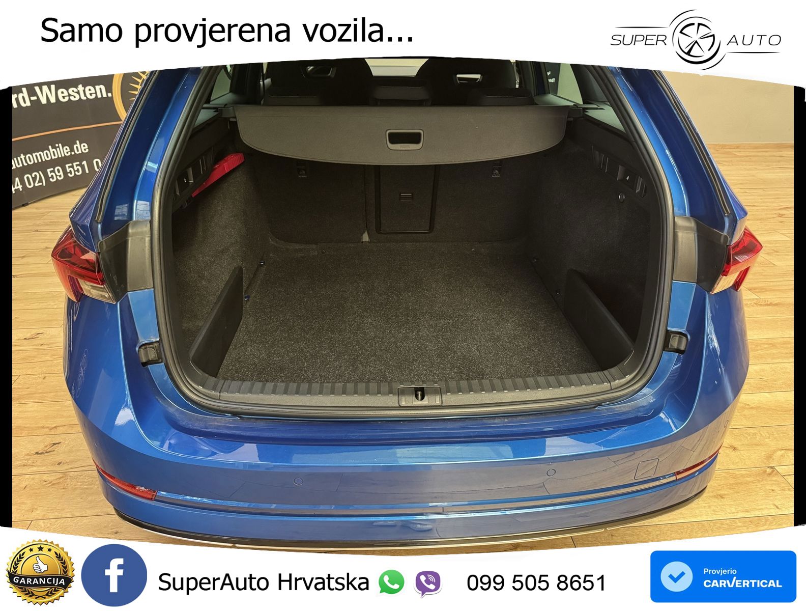Škoda Octavia Combi 2.0 TDI (150 KS) DSG SportLine LED+GR SJED+ACC