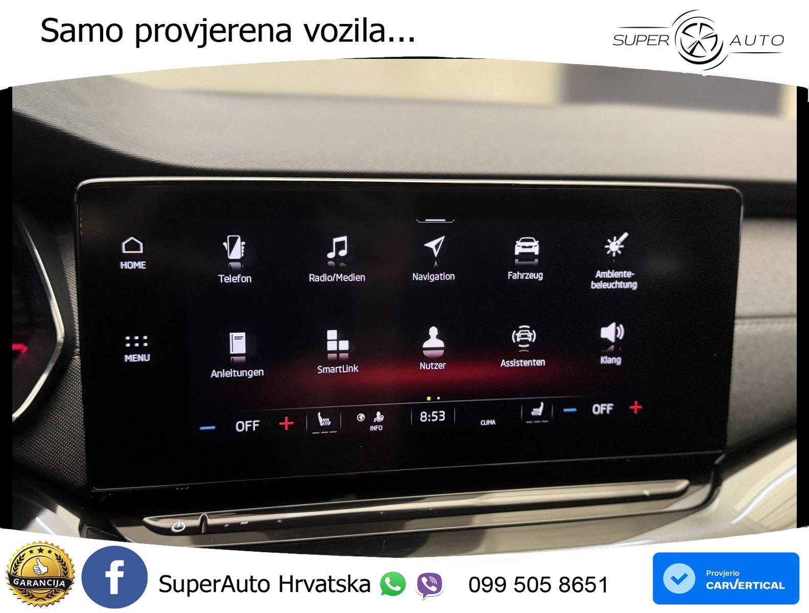 Škoda Octavia Combi 2.0 TDI (150 KS) DSG SportLine LED+GR SJED+ACC