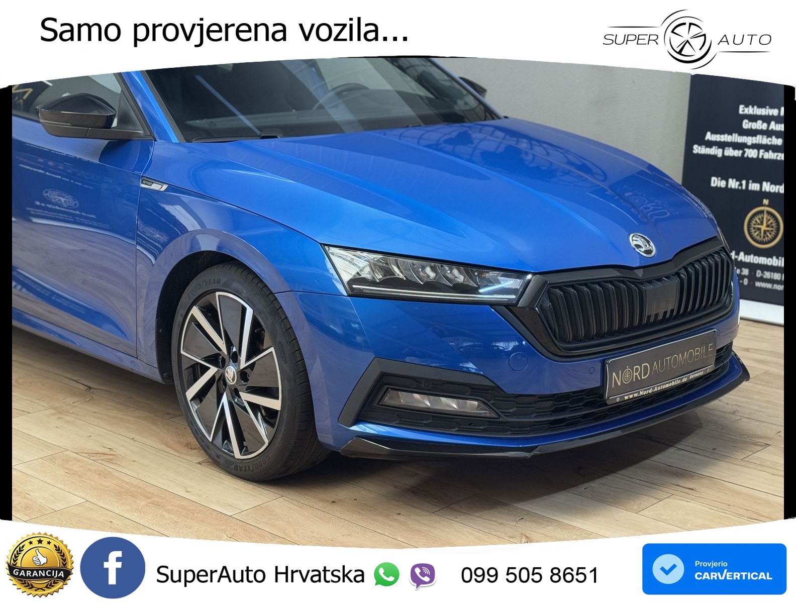 Škoda Octavia Combi 2.0 TDI (150 KS) DSG SportLine LED+GR SJED+ACC
