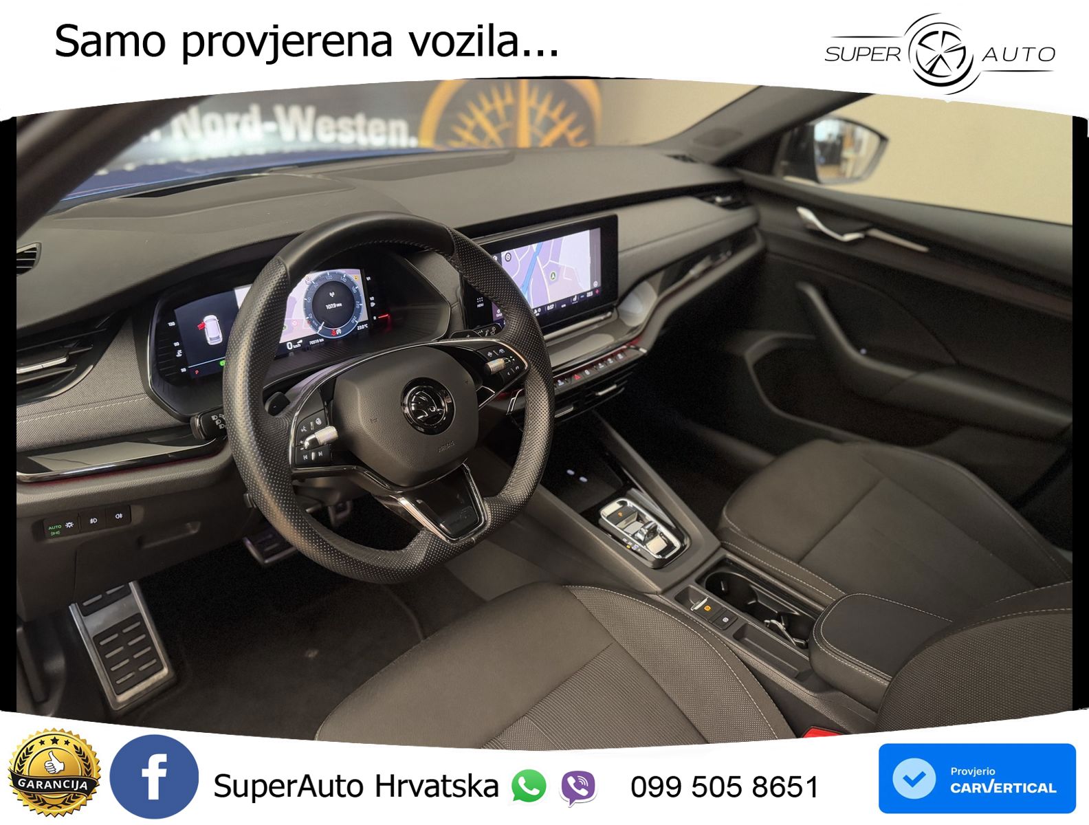 Škoda Octavia Combi 2.0 TDI (150 KS) DSG SportLine LED+GR SJED+ACC