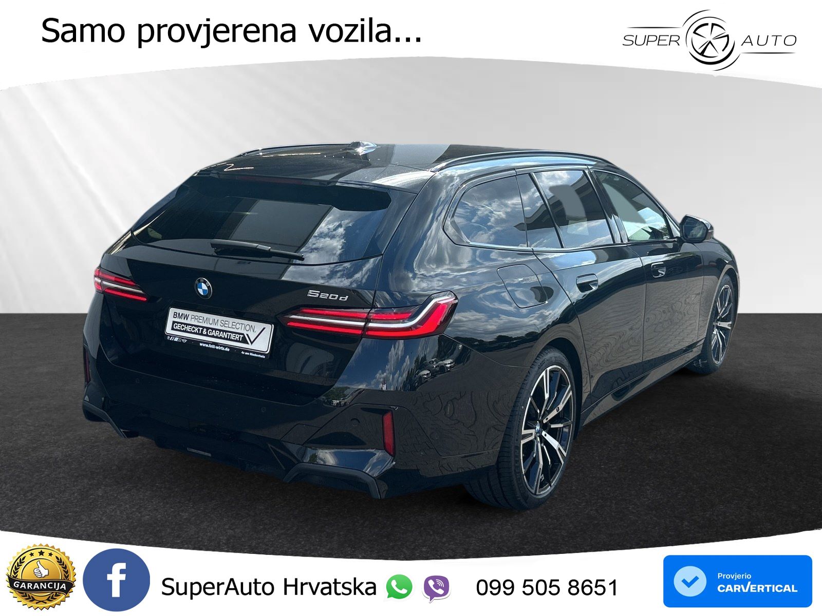 BMW 520d Touring (197 KS) Steptronic LED+GR SJED+ACC
