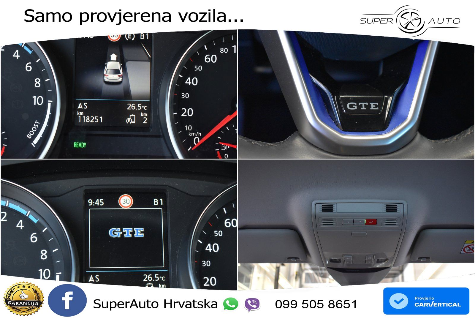 Volkswagen Passat Variant GTE 1.4 TSI (218 KS) DSG MATRIX+GR SJED+KAM