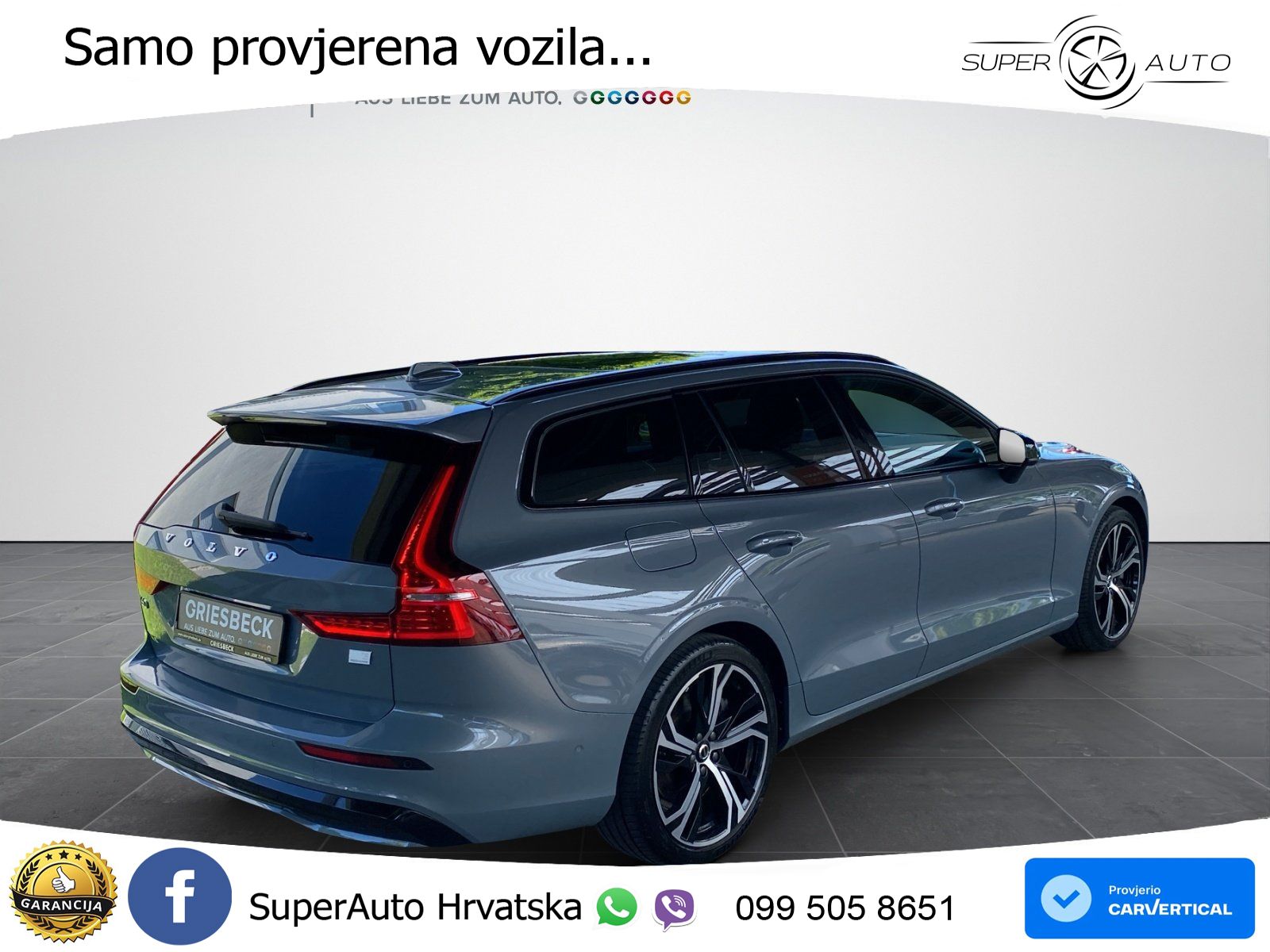Volvo V60 2.0 T8 AWD Geartronic LED+GR SJED+ACC