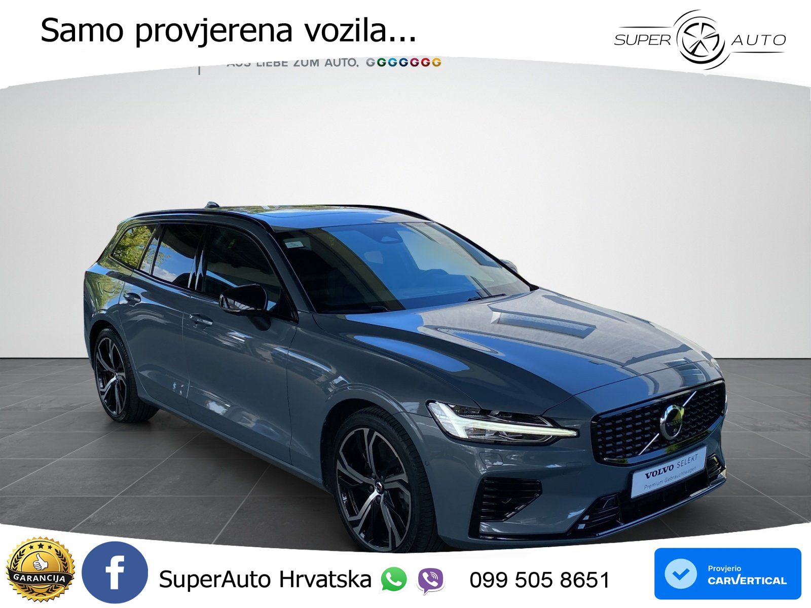 Volvo V60 2.0 T8 AWD Geartronic LED+GR SJED+ACC