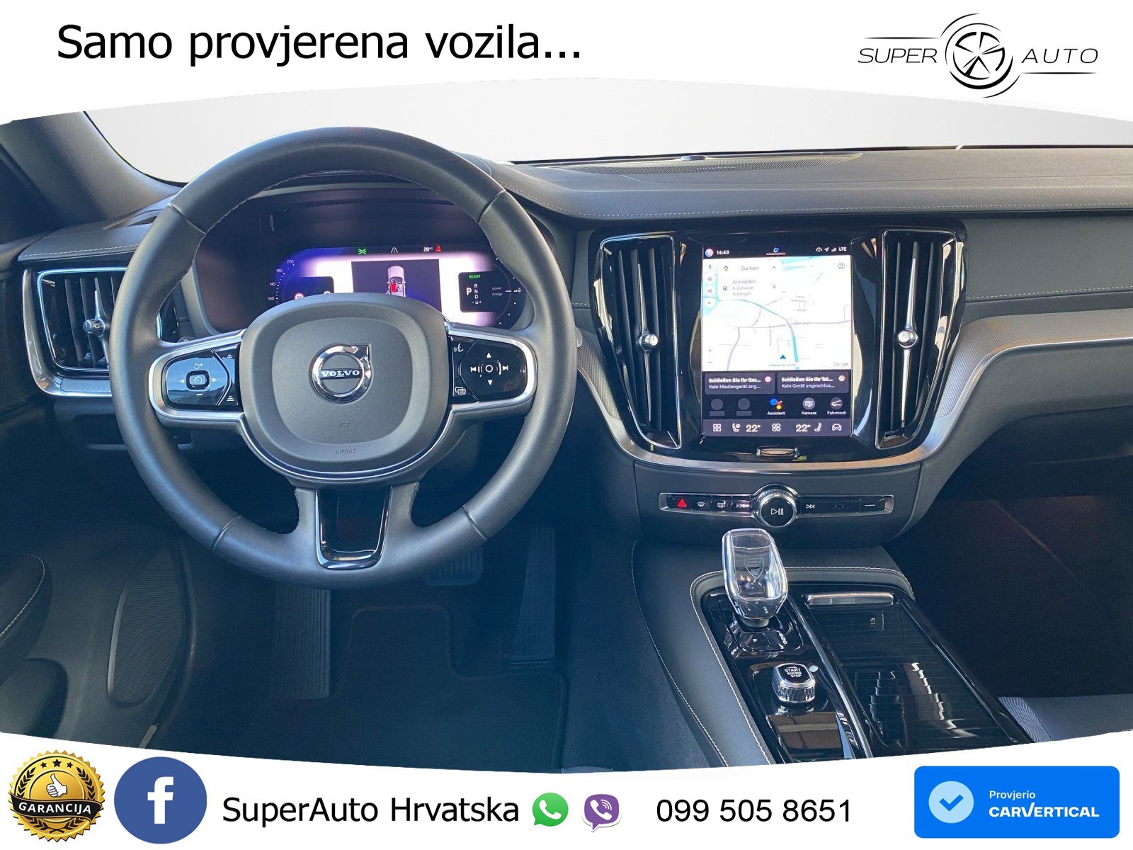 Volvo V60 2.0 T8 AWD Geartronic LED+GR SJED+ACC