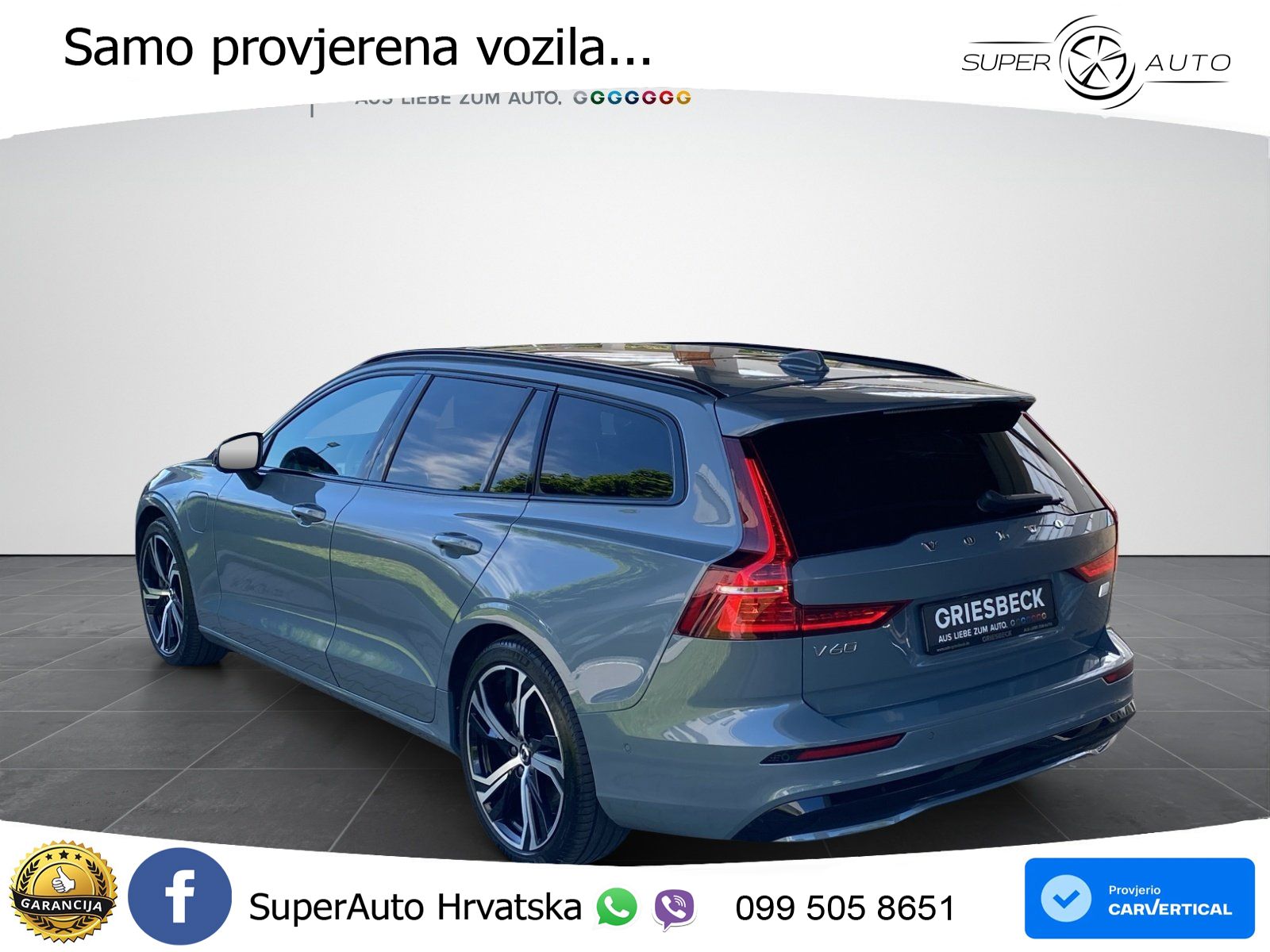 Volvo V60 2.0 T8 AWD Geartronic LED+GR SJED+ACC
