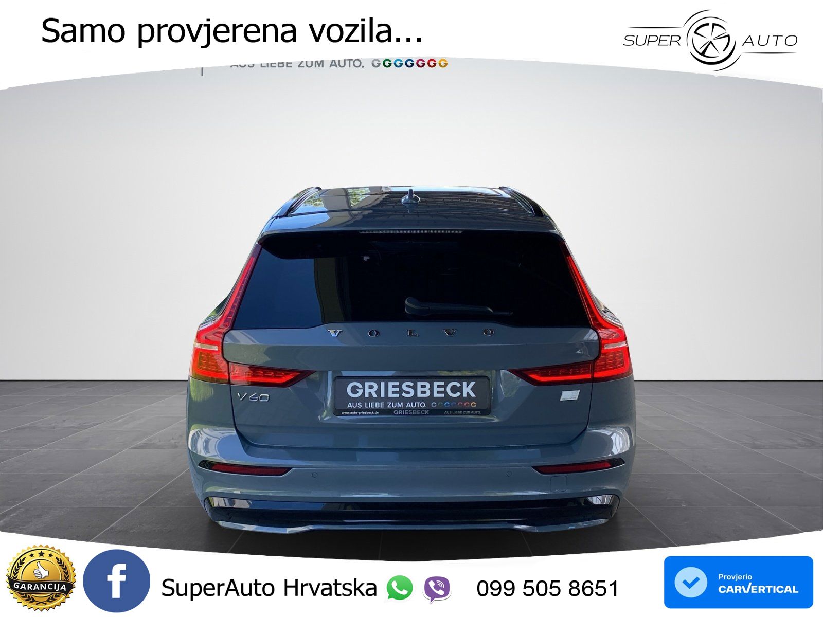 Volvo V60 2.0 T8 AWD Geartronic LED+GR SJED+ACC