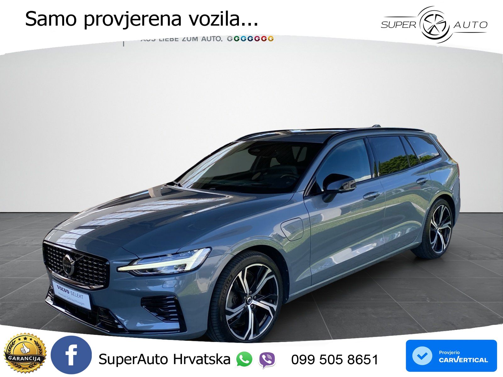 Volvo V60 2.0 T8 AWD Geartronic LED+GR SJED+ACC