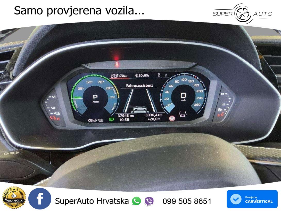 Audi Q3 Sportback 45 TFSIe (245 KS) S tronic S line LED+GR SJED+ACC
