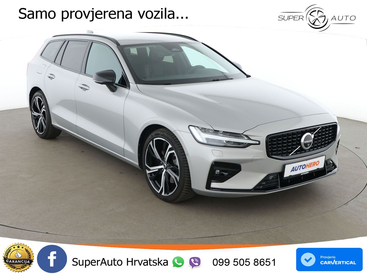 Volvo V60 2.0 B4 Benzin DCT LED+GR SJED+ACC