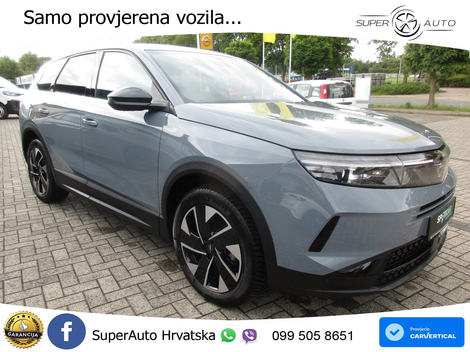 Opel Grandland 1.2 Turbo (145 KS) Hybrid eDCT GS LED+GR SJED+ACC