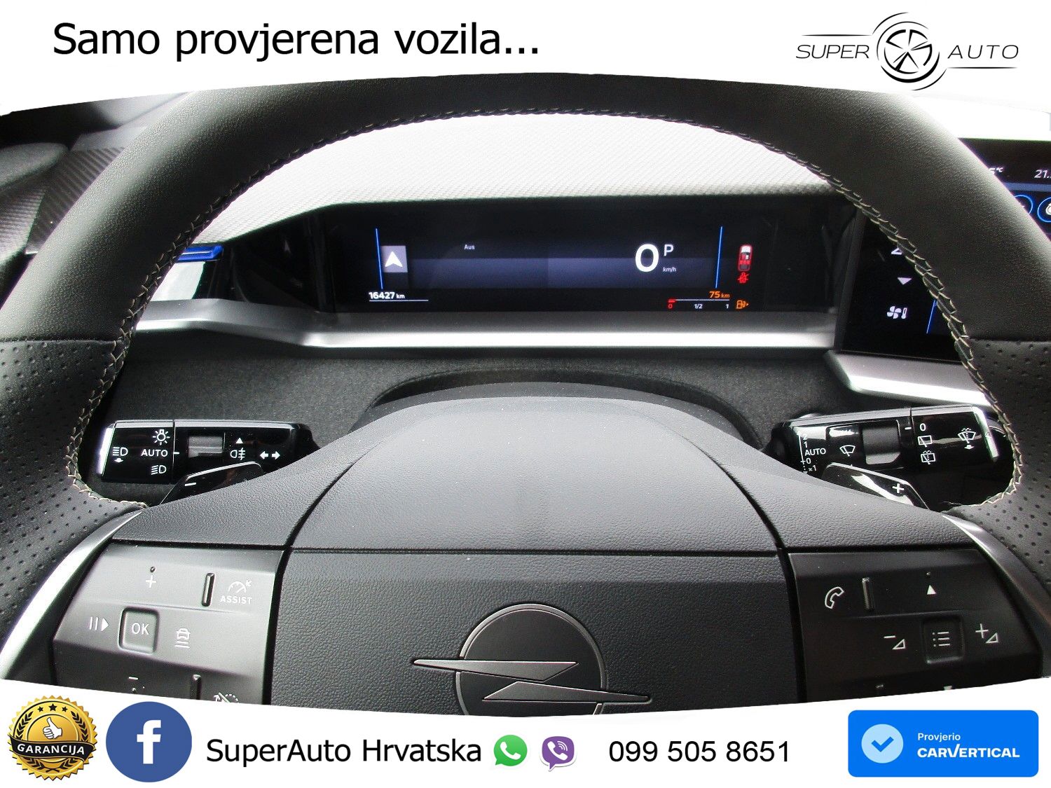 Opel Grandland 1.2 Turbo (145 KS) Hybrid eDCT GS LED+GR SJED+ACC