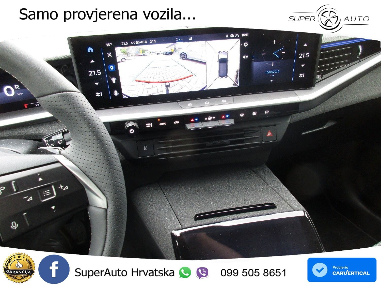 Opel Grandland 1.2 Turbo (145 KS) Hybrid eDCT GS LED+GR SJED+ACC