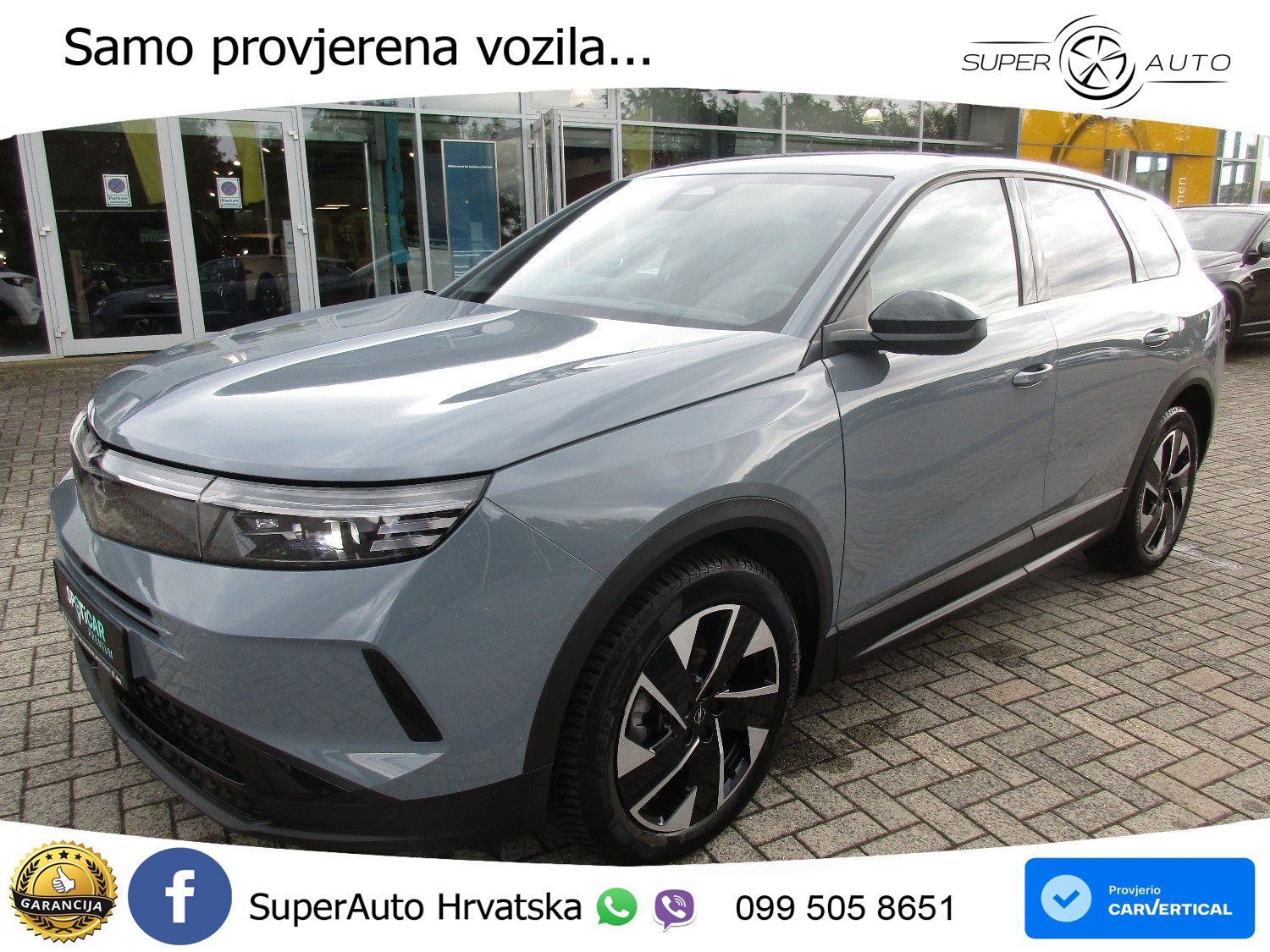 Opel Grandland 1.2 Turbo (145 KS) Hybrid eDCT GS LED+GR SJED+ACC