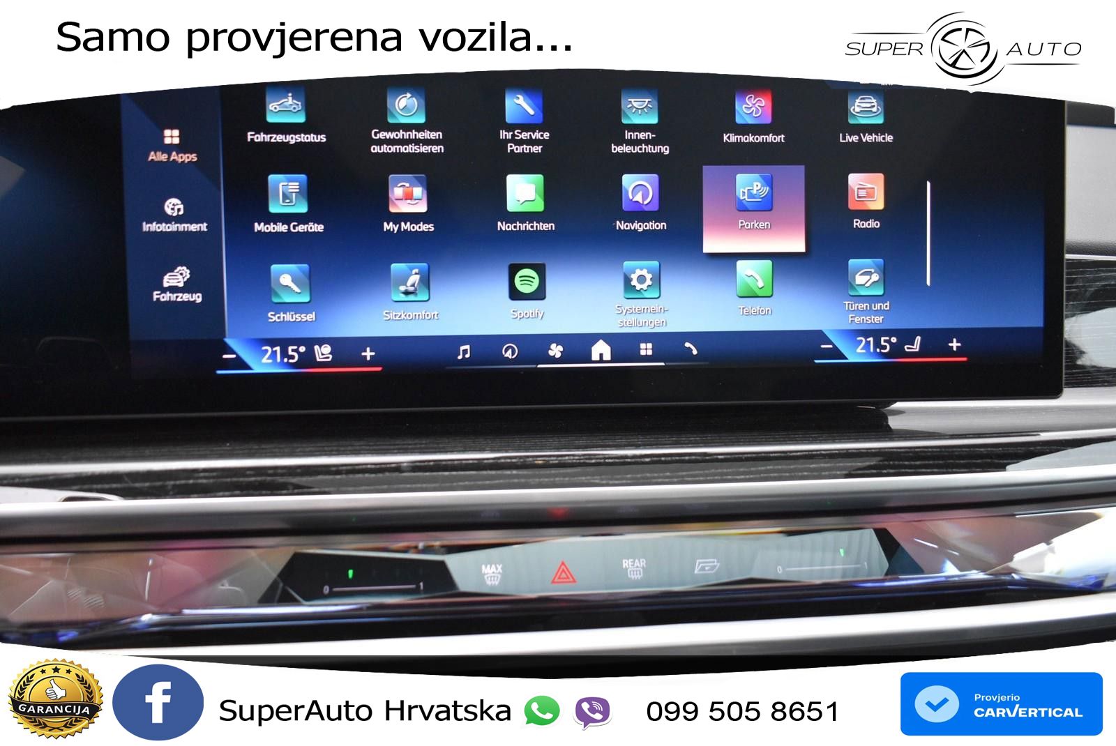 BMW 740d (299 KS) xDrive Steptronic M Sport ACC+HEAD+GR SJED+360+PANO