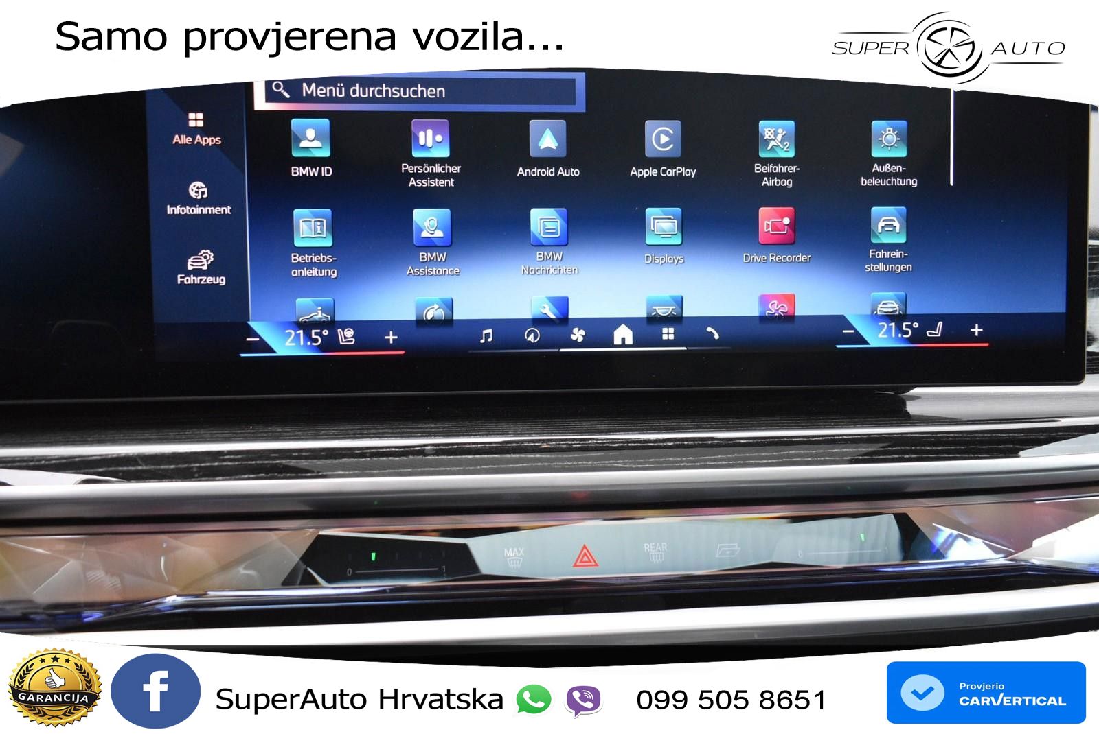 BMW 740d (299 KS) xDrive Steptronic M Sport ACC+HEAD+GR SJED+360+PANO