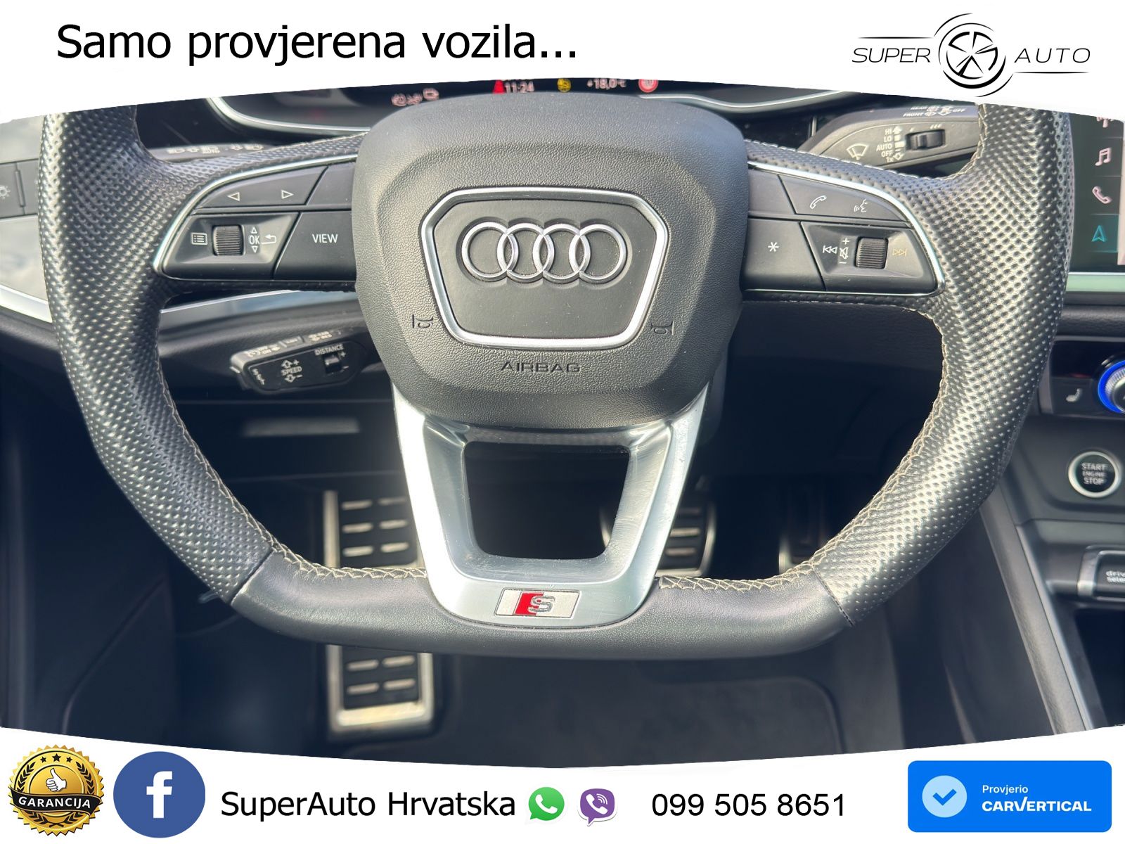 Audi Q3 45 TFSIe (245 KS) S tronic 2x S line LED+GR SJED+ACC