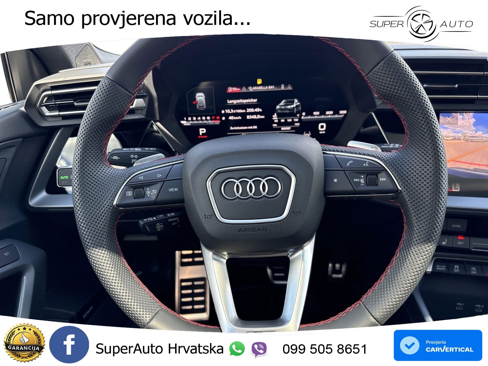 Audi S3 2.0 TFSI (333 KS) quattro S tronic LED+GR SJED+ACC