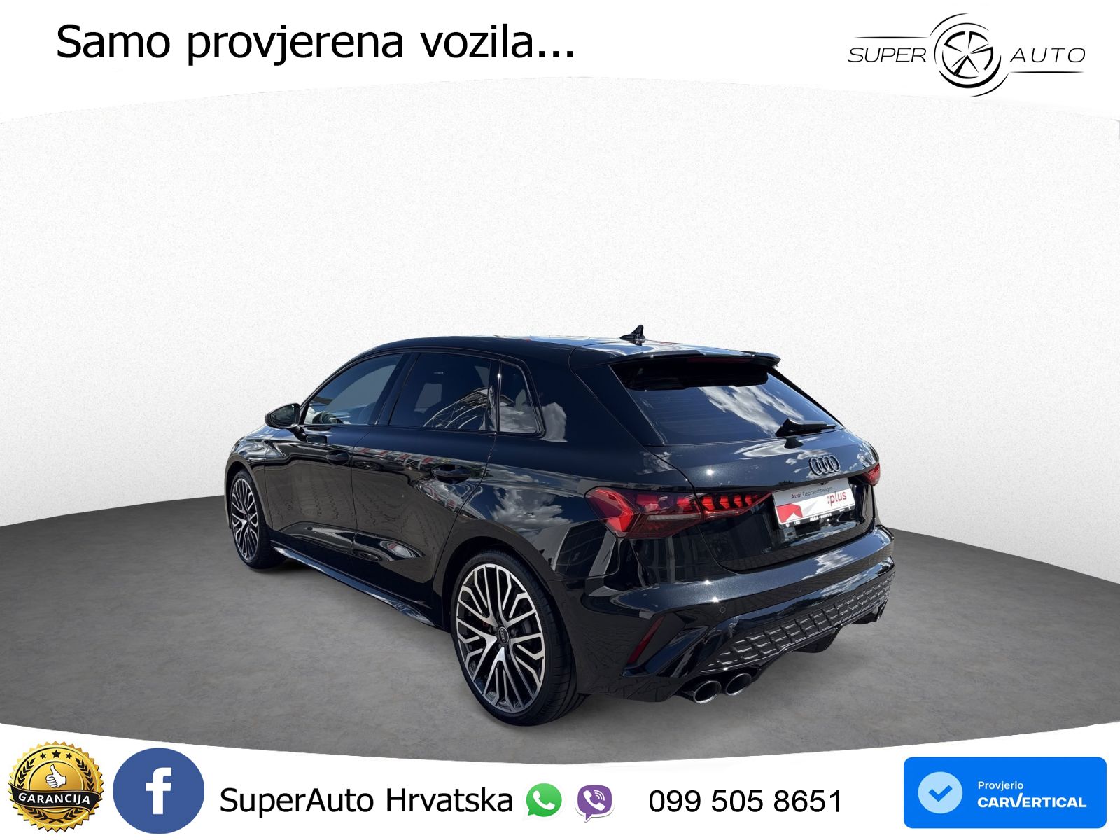 Audi S3 2.0 TFSI (333 KS) quattro S tronic LED+GR SJED+ACC
