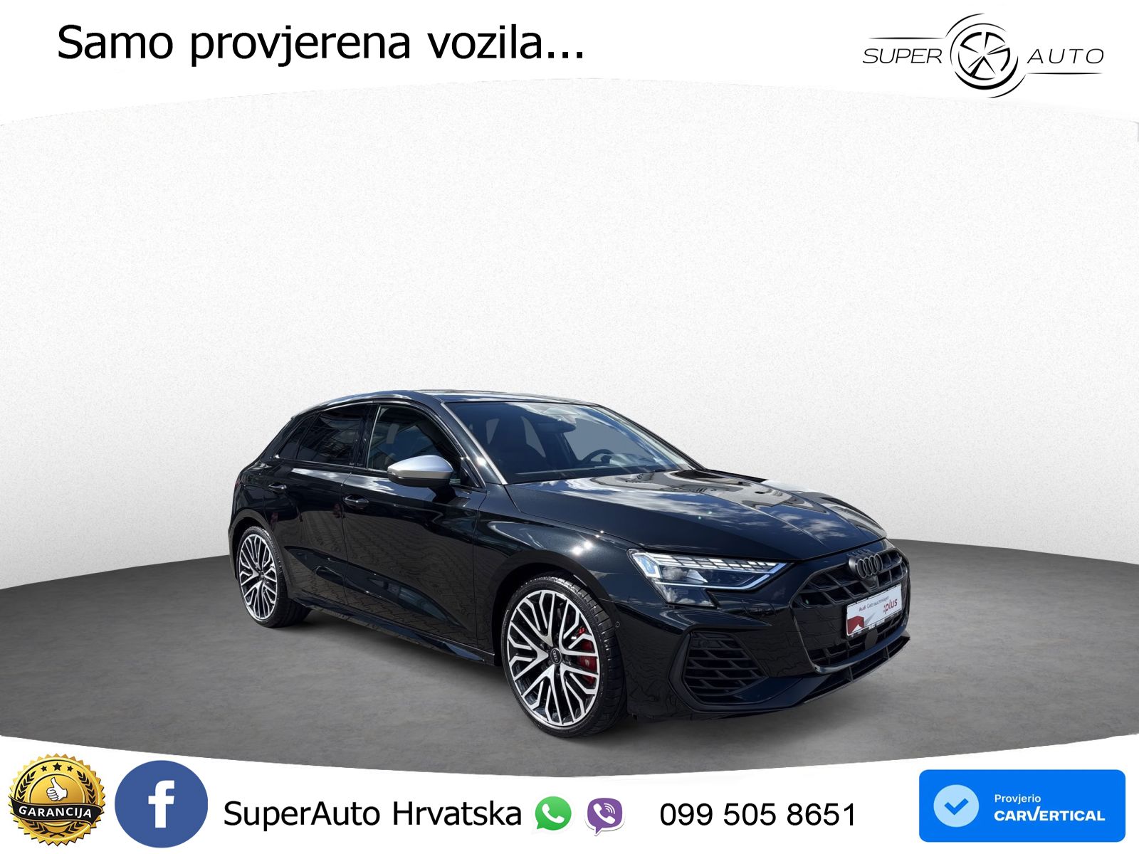 Audi S3 2.0 TFSI (333 KS) quattro S tronic LED+GR SJED+ACC