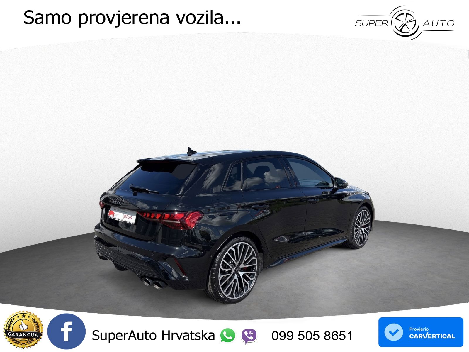 Audi S3 2.0 TFSI (333 KS) quattro S tronic LED+GR SJED+ACC