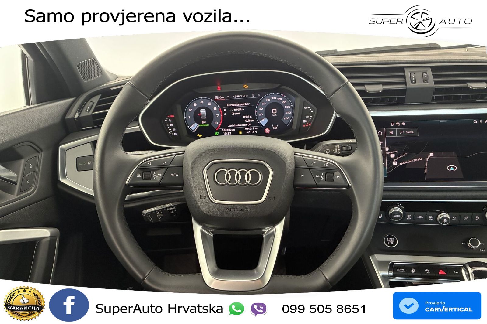 Audi Q3 II Sportback 40 TFSI (190 KS) quattro S tronic LED+GR SJED+ACC