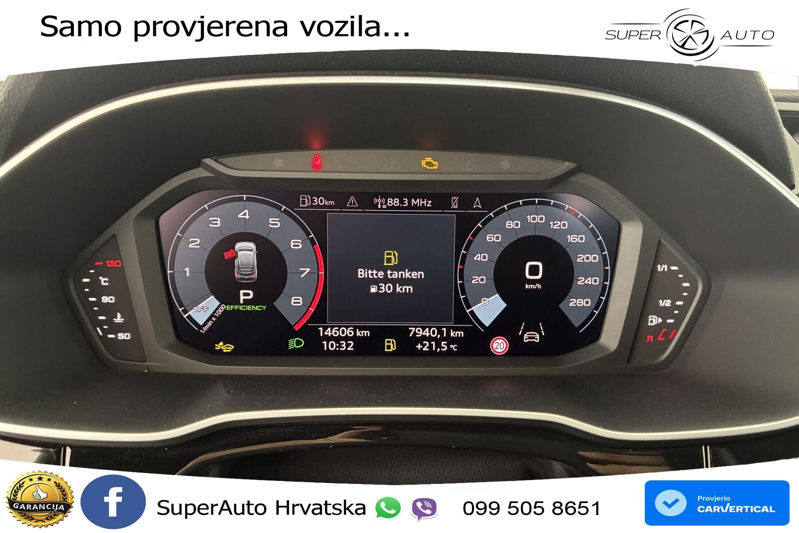 Audi Q3 II Sportback 40 TFSI (190 KS) quattro S tronic LED+GR SJED+ACC