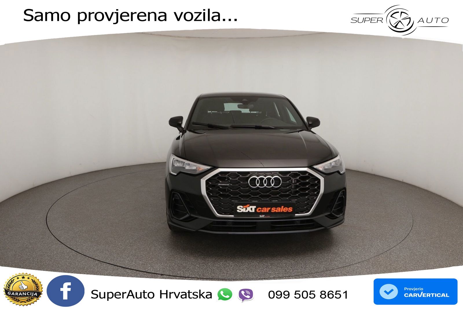 Audi Q3 II Sportback 40 TFSI (190 KS) quattro S tronic LED+GR SJED+ACC
